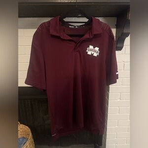 Adidas MS State Maroon Polo